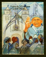 Gwinea Bissau ** Jan Paweł II Mi BL 283