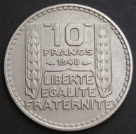 Francja 10 franków 1948