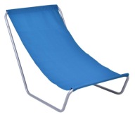 Leżak metal niebieski Outdorium