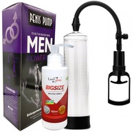 POMPKA DO POWIĘKSZENIA PENISA MOCNA + ŻEL POWIĘKSZAJĄCY PENISA LOVE STIM