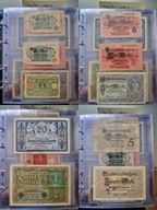 Wyprzedaż kolekcji - stare banknoty Niemcy 80 szt.! Album w gratisie!