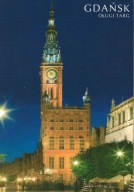 Pocztówka - GDAŃSK - Długi Targ i Ratusz Głównomiejski