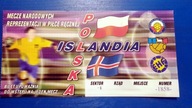 Bilet na mecz piłki ręcznej Polska - Islandia 2001
