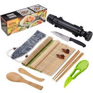 ZESTAW ROBIENIA DO SUSHI MASZYNKA MATA ROLKA AKCESORIA DO SUSHI BAZOOKA