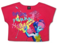 GEORGE * BLUZKA krótki fason DZWONECZEK * 128-134