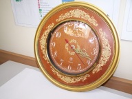 ZEGAR KWARCOWY ,,JANTAR,, Z LAT 70-TYCH.