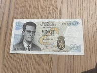 Belgia - 20 franków - 1964
