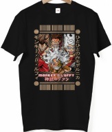 KOSZULKA ONE PIECE MONKEY D LUFFY ANIME MANGA PREZENT BAWEŁNIANA