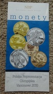Folder 10 zł 2010,IO VANCOUVER,stan I