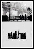 A2 PLAKAT FILMOWY FILM MANHATTAN, WOODY ALLEN DIANE KEATON (1979)
