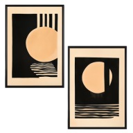 Plakat Zestaw 50x70 2 szt. plakaty ,postery MODERN ,RETRO,KSIĘŻYC*1992*