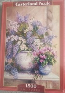 Puzzle 1500 Bzy w wazonie Castorland nowe zapakowane