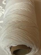 sznurek do makramy, nowy, skręcony 100 m, 3 mm, zabawki, ozdoby, bawełna 9