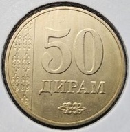*TADŻYKISTAN [0765]*50 diramów 2011 Republika Tadżykistanu *UNC Holder