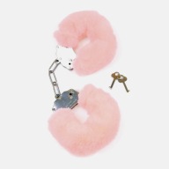 Kajdanki Fetish B - Series- Furry Cuffs Light Pink