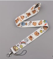 Smycz Kapibara do kluczy telefonu identyfikatora brelok na szyję