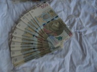 Banknot 500 zł Jan III Sobieski NOWY seria AA menniczny kolejne numery