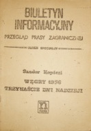 PRZEGLĄD PRASY ZACHODNIEJ nr spec. (Kopacsi)