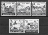 Montserrat xx M535,a fauna ssaki MNH VF 2skany