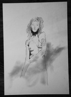 Akt Artystyczny – Praca Ręcznie Tworzona (163) – dla 884 Skubalskich