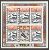 ANTIGUA - 100 ROCZNICA - ROWLAND HILL - 1979 - CZYSTE**