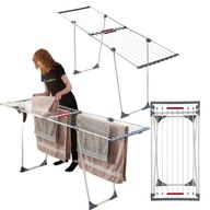 SUSZARKA NA PRANIE STOJĄCJA DUŻA XXL MOCNA STALOWA DO UBRAŃ