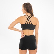 Biustonosz sportowy czarny rozmiar uniwersalny