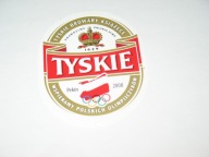 ETYKIETA-TYSKIE Polskie Piwo Wspieramy Polskich Olimpijczyków 2008 Pekin