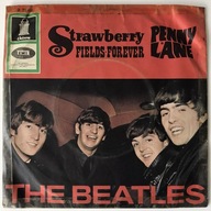 THE BEATLES Strawberry Fields Forever / Penny Lane - SP Vinyl 1967 - dobra