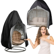 POKROWIEC na FOTEL wiszący KOKON kosz meble Plandeka na HUŚTAWKA OGRODOWA