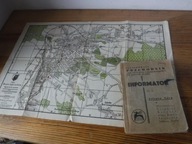 Ilustrowany przewodnik Dolny Śląsk INFORMATOR Jelenia Góra 1947 + mapa