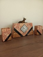 ZEGAR KOMINKOWY ART DECO