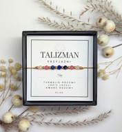 Bransoletka z kamieni naturalnych talizman przyjaźni