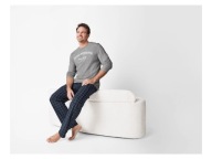 ESMARA MEN Livergy PIŻAMA MĘSKA długi rękaw spodnie w kratę NOWA XL