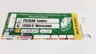 bilet PELIKAN Łowicz - LEGIA Warszawa II 29.08.21