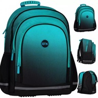 PLECAK SZKOLNY TORNISTER MŁODZIEŻOWY DLA CHŁOPCA GRADIENT OCEAN