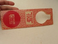 PRL HOTEL FORUM ZAWIESZKA NA DRZWI NIE WCHODZIĆ