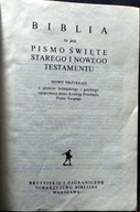BIBLIA to jest całe PISMO ŚWIĘTE STAREGO i NOWEGO TESTAMENTU [BiZTB 1982]
