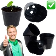 DONICZKI PLASTIKOWE DO ROZSAD BALKONOWE 100 SZT + 10 ZNACZNIKÓW | MARTOM