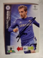 Karta panini autograf Chelsea Marin 2012/2013 Champions League
