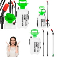 OPRYSKIWACZ RĘCZNY CIŚNIENIOWY 5L Z LANCA OPRYSKIWACZA REGULOWANA DYSZA