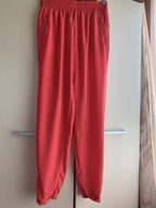 Forever 21 34 XS /36 S spodnie koralowe typu jogger w stylu piżamowym