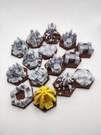 Obszary miasta do gry planszowej Terraformacja Marsa