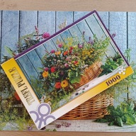 Puzzle Trefl 1000 - Bukiet rustykalny - 2 braki