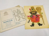 RUMCAJS winylowa karta dźwiękowa [VG+] Bajka Muzyczna Bryll Gartner 3track