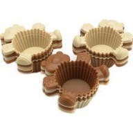 WILTON BEAR 12 szt. SILIKONOWE FORMY DO PIECZENIA MUFFINEK DENMARK MISIE