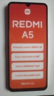 Atrapa eksponat wystawa prezenter smartfon XIAOMI REDMI A5 RYSY