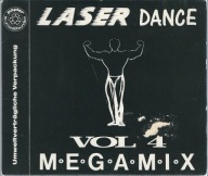 Maxi CD Laserdance - Megamix Vol. 4 (1991) (ZYX Records) Cardboard Sleeve