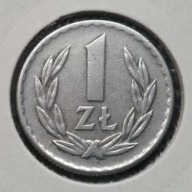 *P[0213] POLSKA 1 złoty 1966 Polska Rzeczpospolita Ludowa Orzeł (heraldyka)