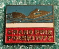 ODZNAKA MOTOROWODNE GRAND PRIX POLSKI 1977